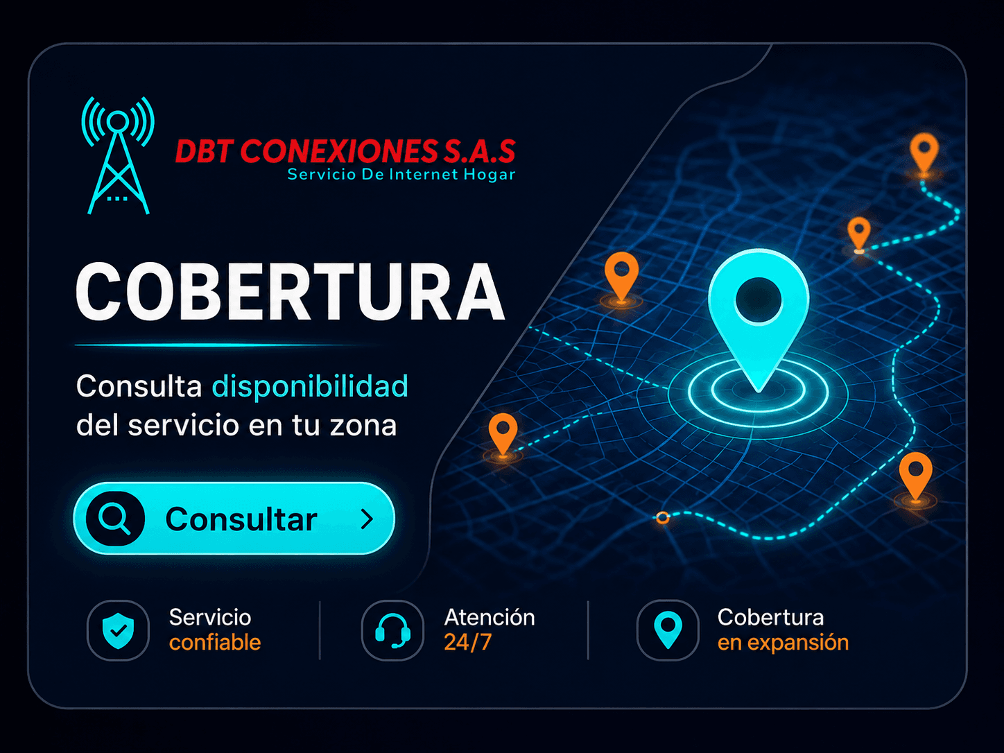 Cobertura DBT Conexiones